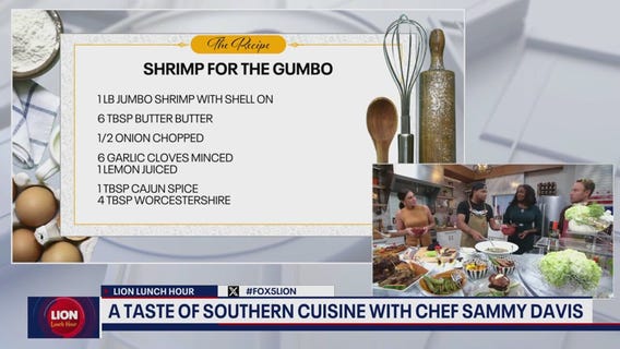 A taste of southern cuisine with Chef Sammy Davis