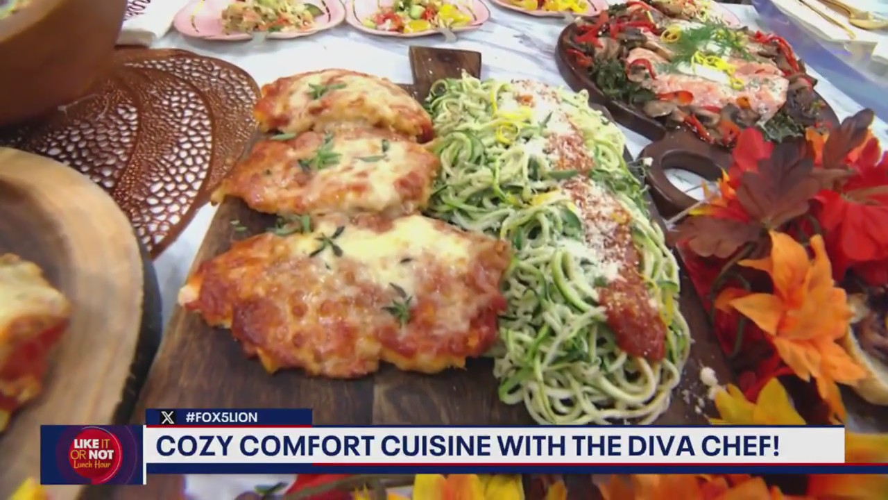 The Diva Chef makes comfort food with a healthy twist!