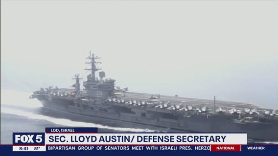 US sends additional military support to Middle East to back Israel