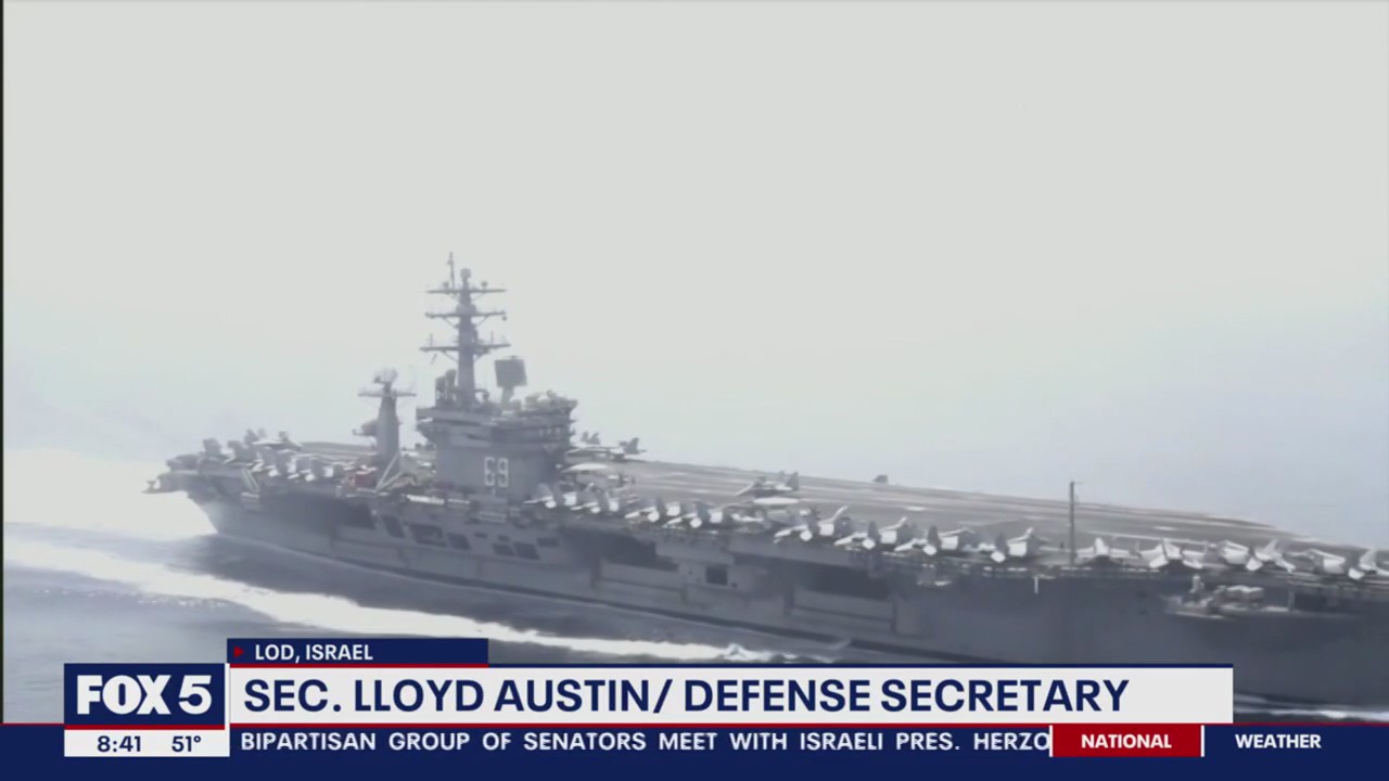 US sends additional military support to Middle East to back Israel