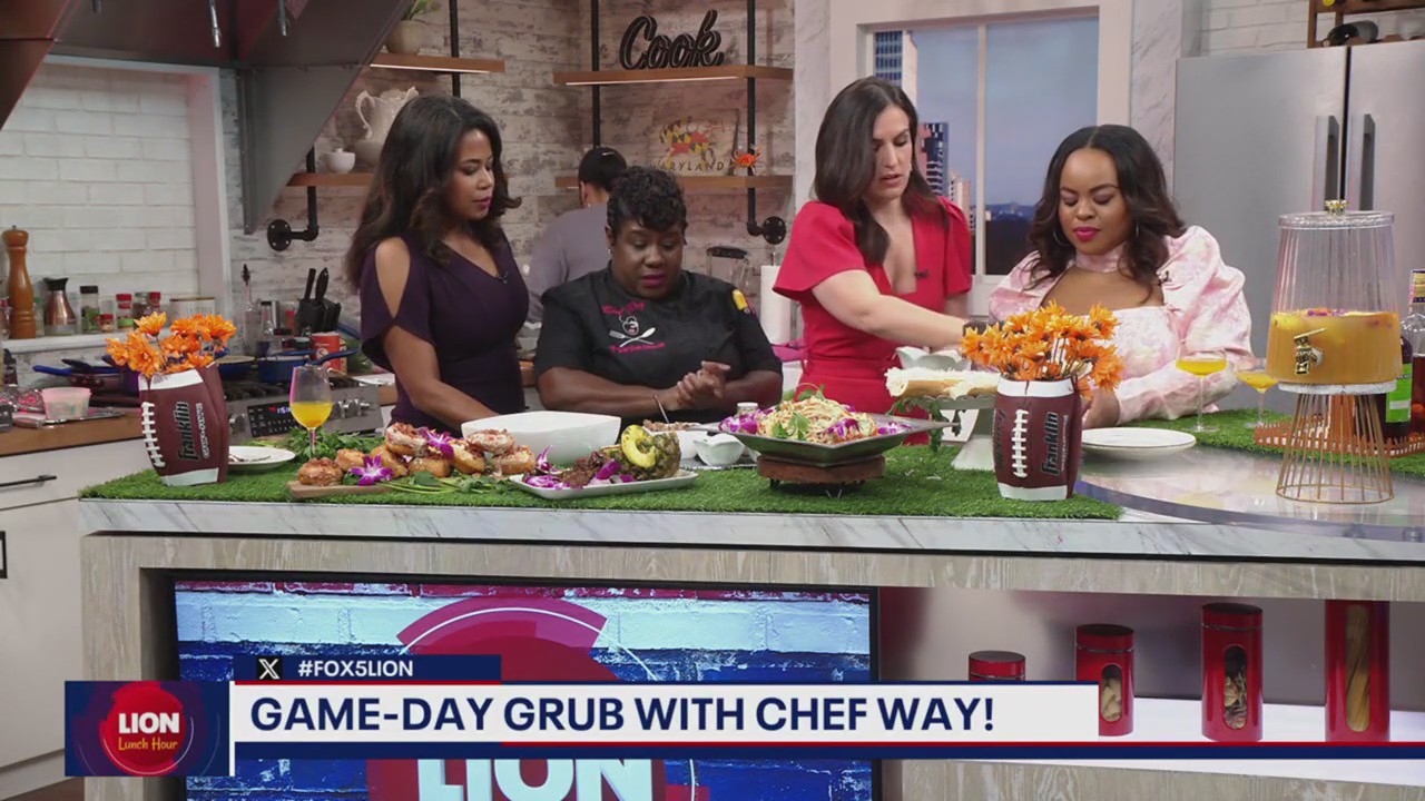 Presentation on point: Chef Way puts together tasty looking game day platters