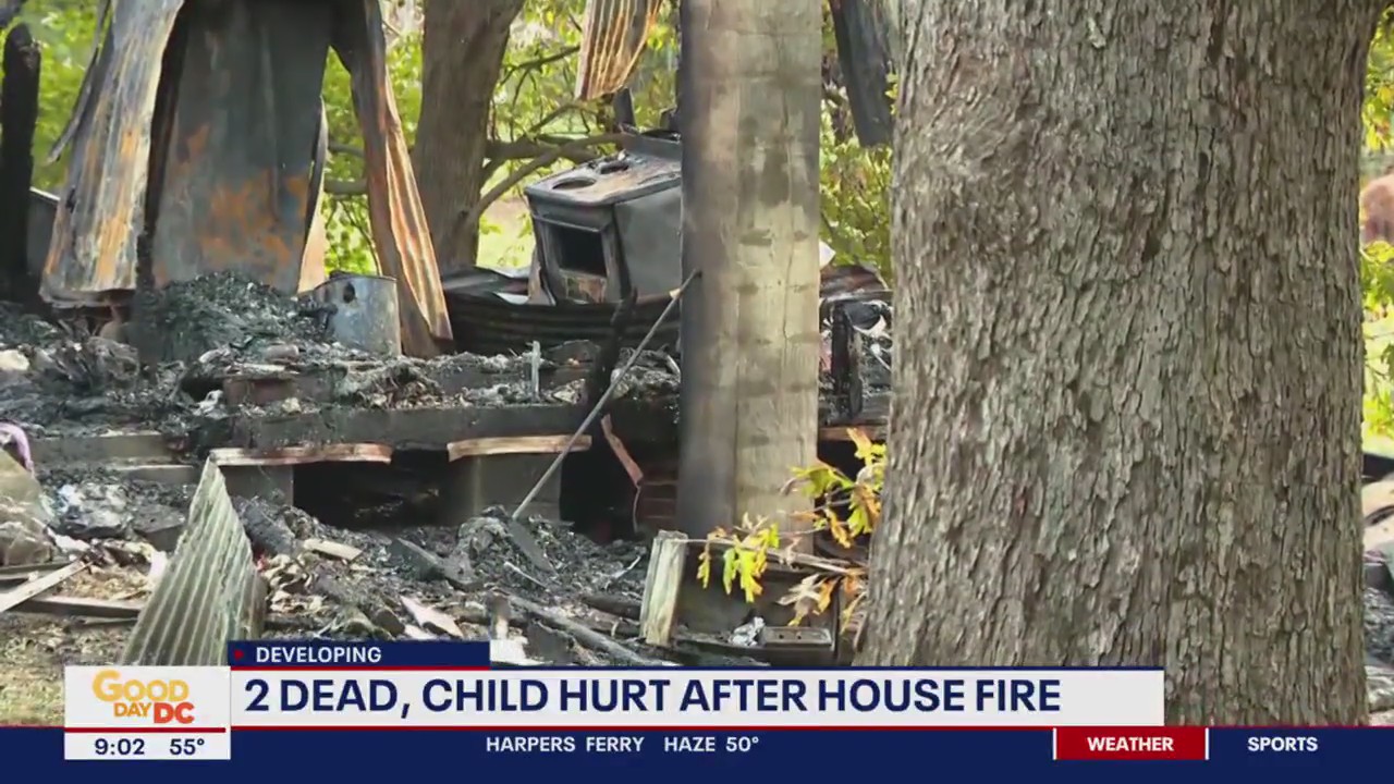 2 dead, 1 child hospitalized after Prince George's County house fire ...