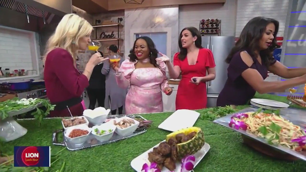 Chef Way and Arden Myrin join the LION Lunch Hour Crew