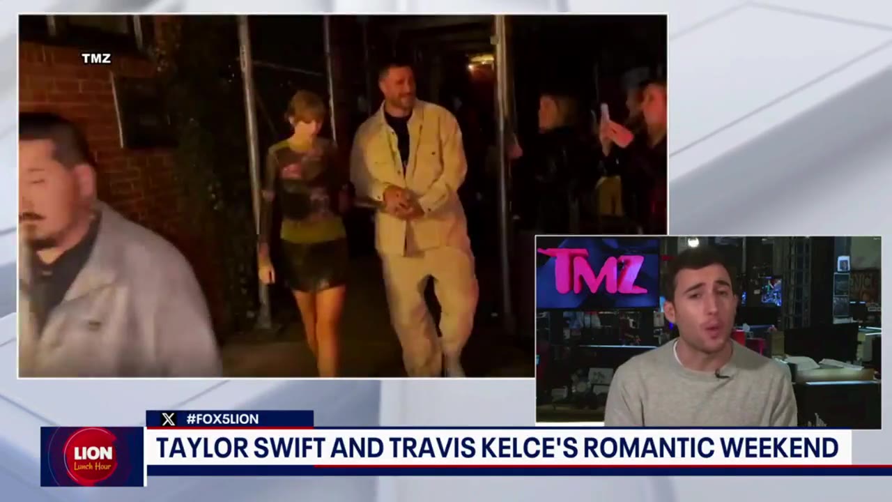 Taylor Swift and Travis Kelce caught by paparazzi over the weekend