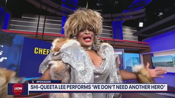 Shi-Queeta Lee performs 'We Don't Need Another Hero'