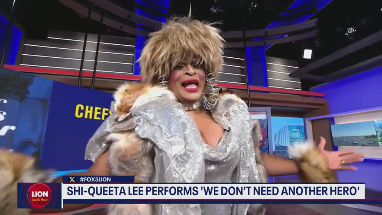 Shi-Queeta Lee performs 'We Don't Need Another Hero'