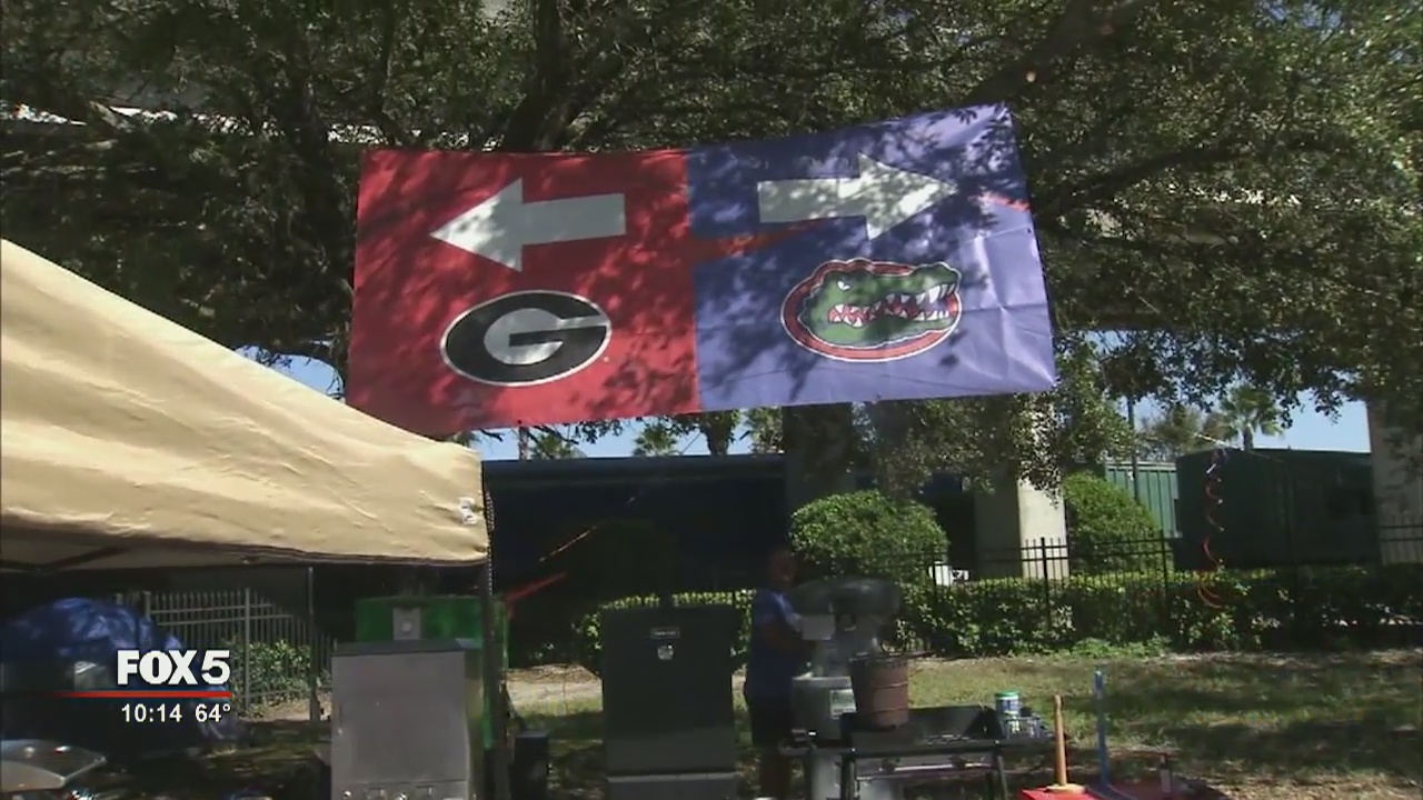UGA-UF tailgating