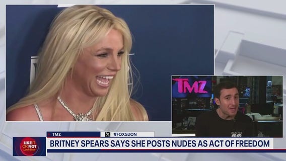 Britney Spears gets "a lot of joy" from posting nude photos
