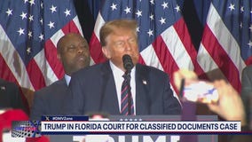 Trump in Florida court for Mar-a-Lago case