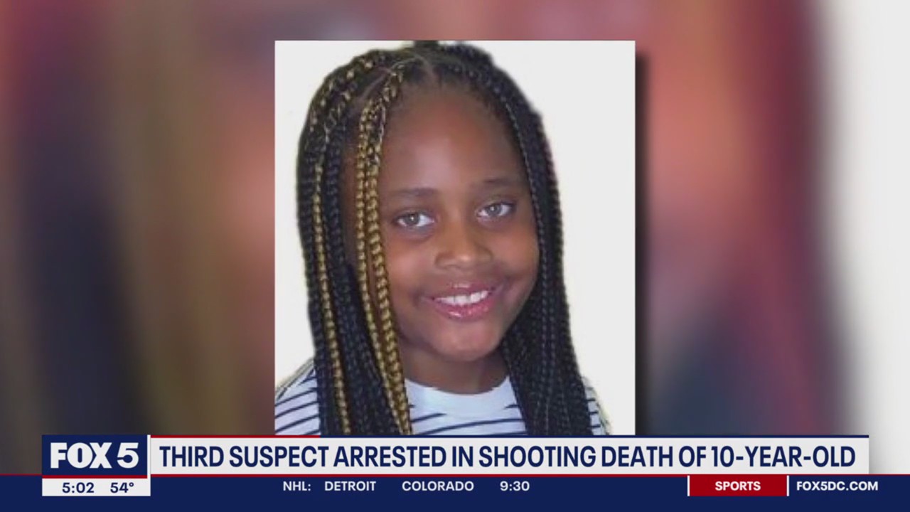 Third suspect arrested in Mother's Day shooting that killed 10-year-old ...