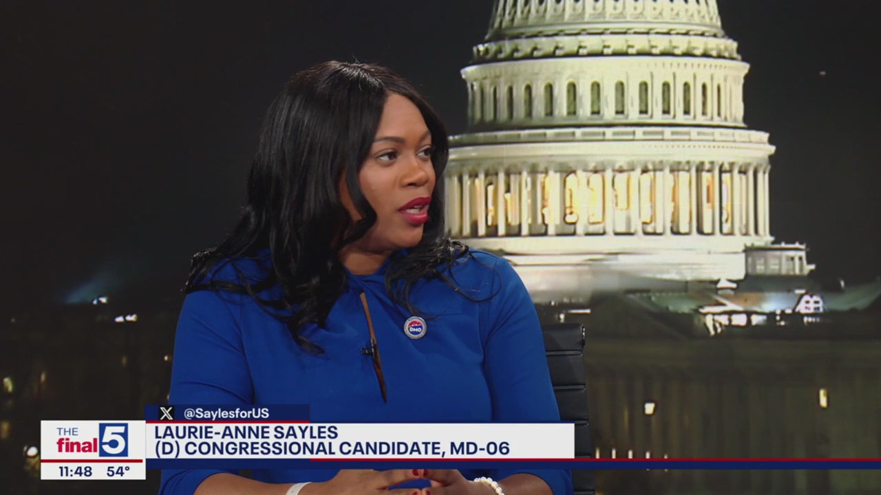 Laurie-Anne Sayles makes case for Maryland's 6th District