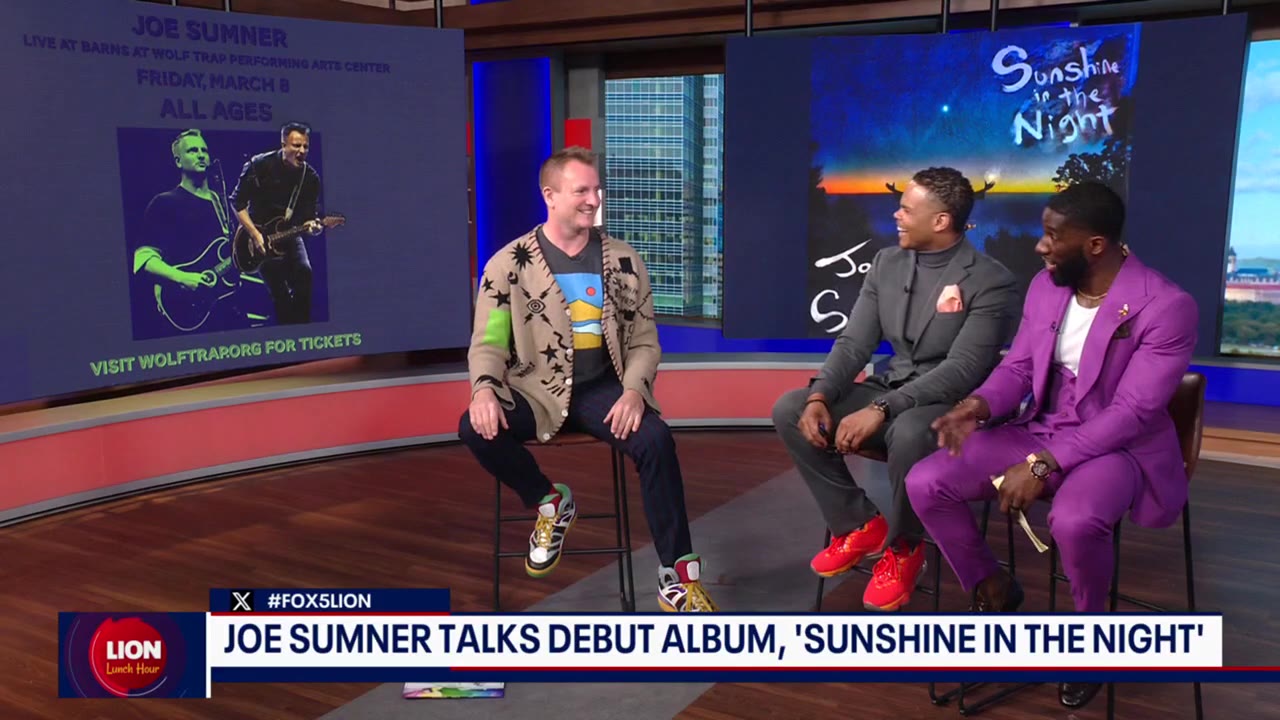 Singer-songwriter Joe Sumner ready to headline Barns at Wolf Trap