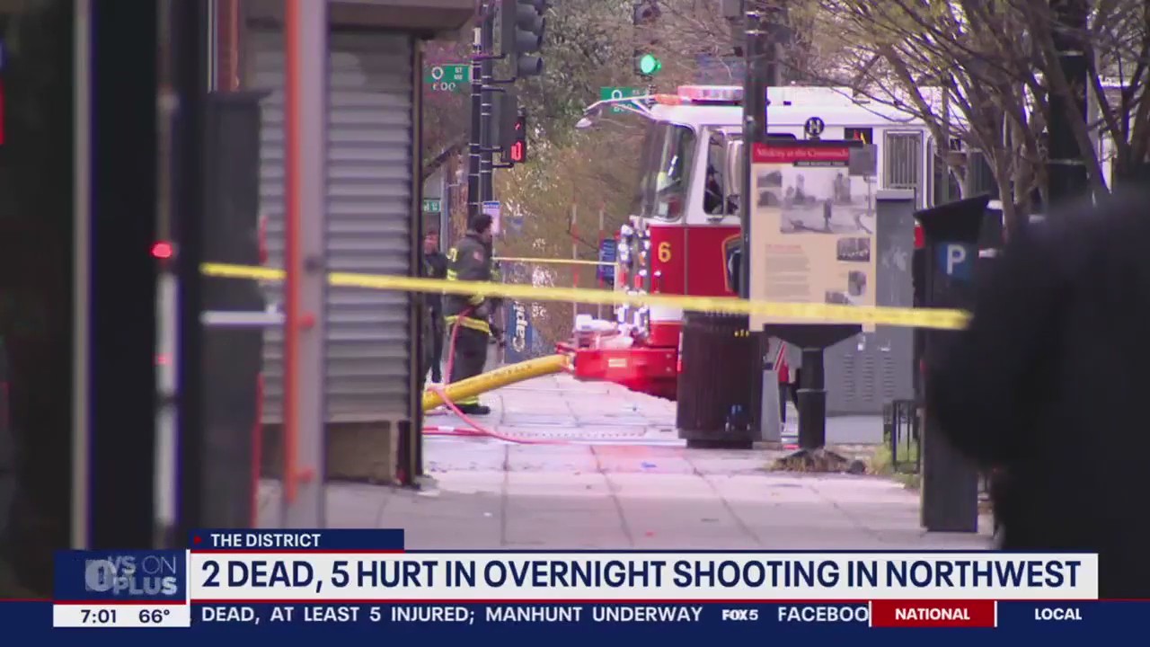 2 dead, 5 injured in Northwest DC shooting | FOX 5 DC