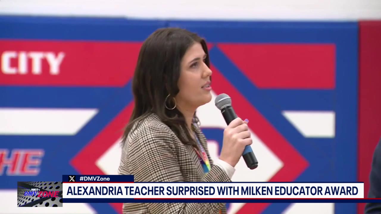 Alexandria teacher wins Milken Education Award