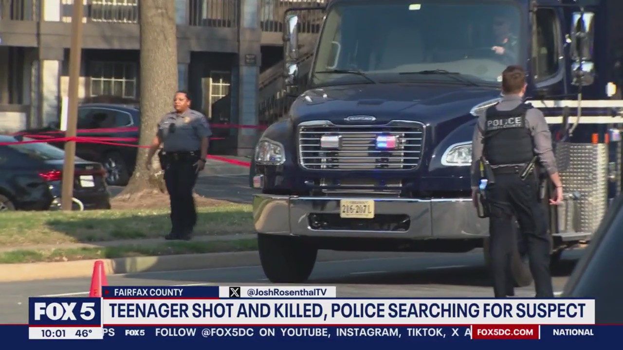 Teen shot dead near hotel in McNair; Search for gunman underway | FOX 5 DC