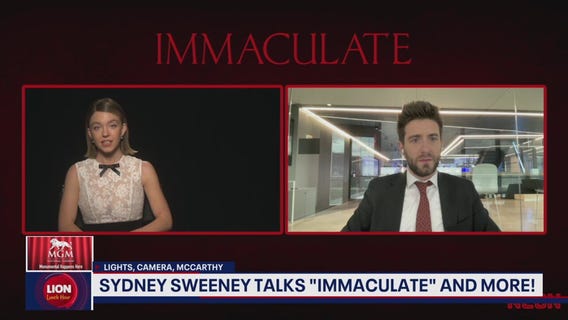 Sydney Sweeney stars in new horror, 'Immaculate'