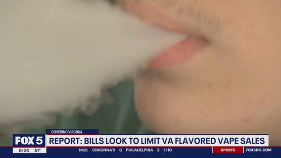 Flavored vapes could be pulled for sale in Virginia
