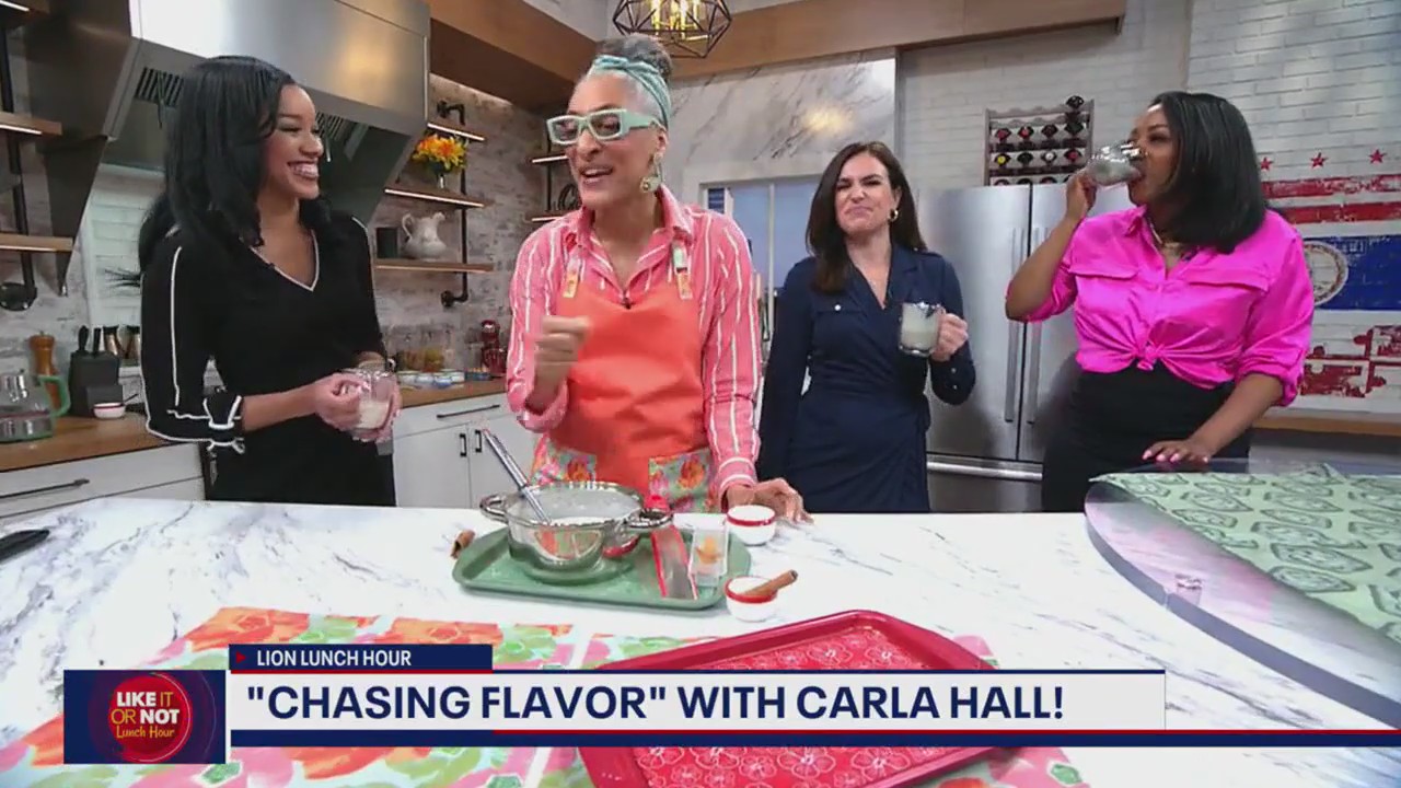 Celebrity Chef Carla Hall shares a Turkish salep drink recipe and the history of ice cream