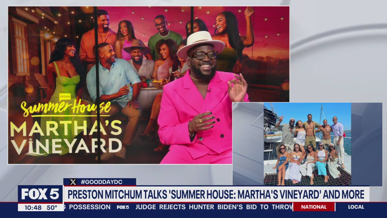 Preston Mitchum talks Summer House: Martha's Vineyard and more
