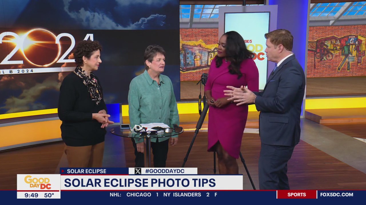 Learning how to photograph the solar eclipse
