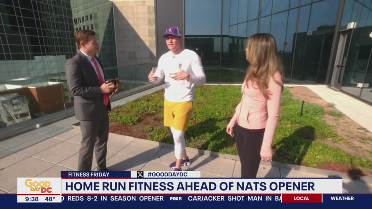 Homerun fitness ahead of Nationals home opener