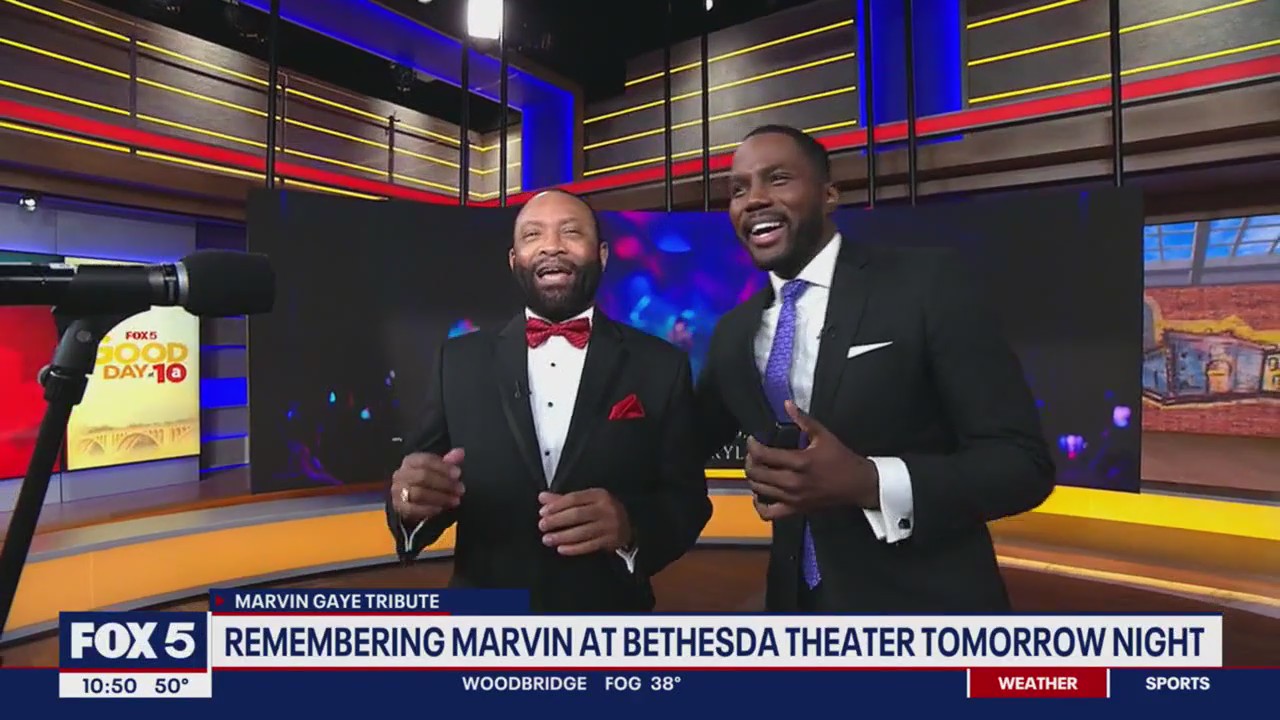 Remembering Marvin Gaye Tribute Concert at Bethesda Theater