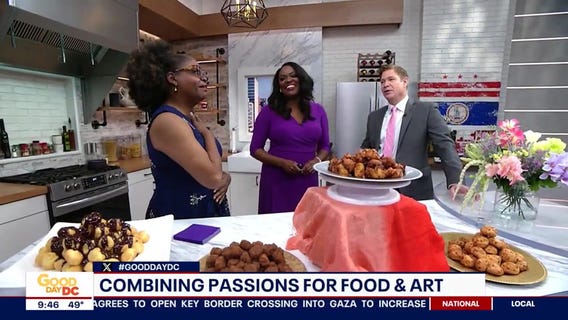 Dinner with the artist combines passion for food and art