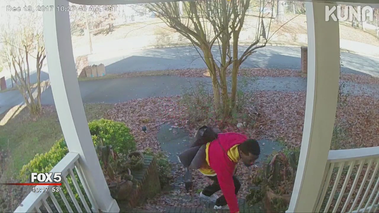 Atlanta package thief caught on camera | FOX 5 Atlanta