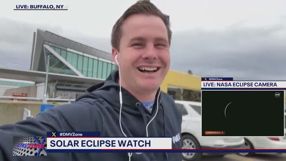 Solar eclipse watch with FOX 5's Mike Thomas in Buffalo, NY