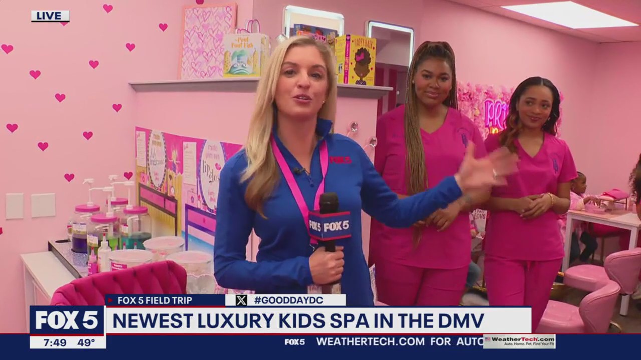 Newest luxury kids spa in the DMV