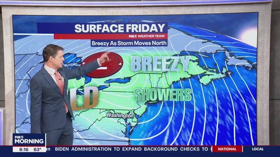 FOX 5 Weather forecast for Friday, April 12