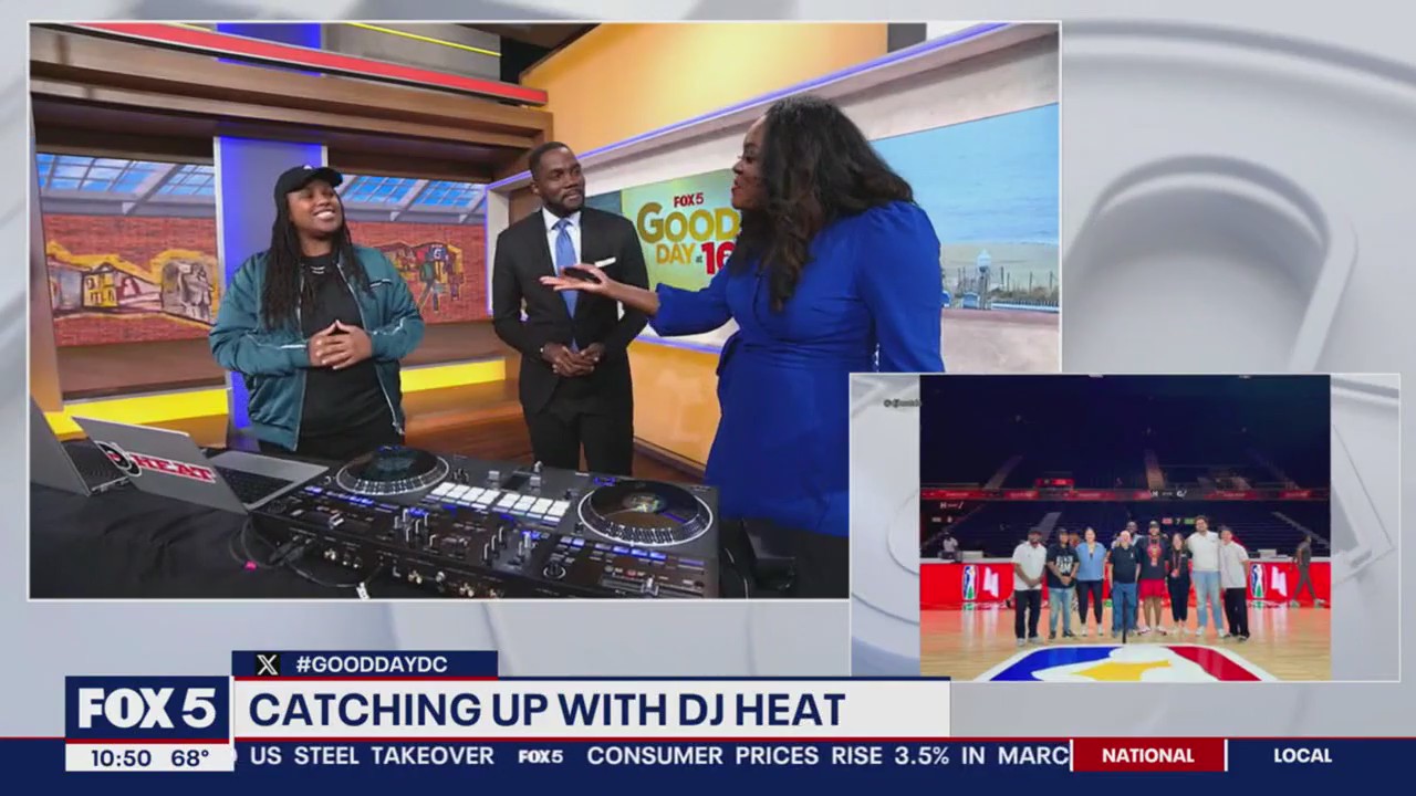 Feeling the beat and catching up with DJ Heat | FOX 5 DC