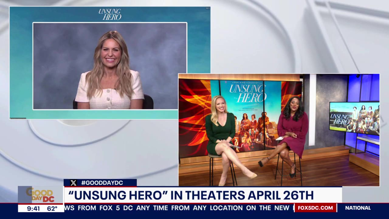 Candace Cameron Bure talks inspiring new film, "Unsung Hero"