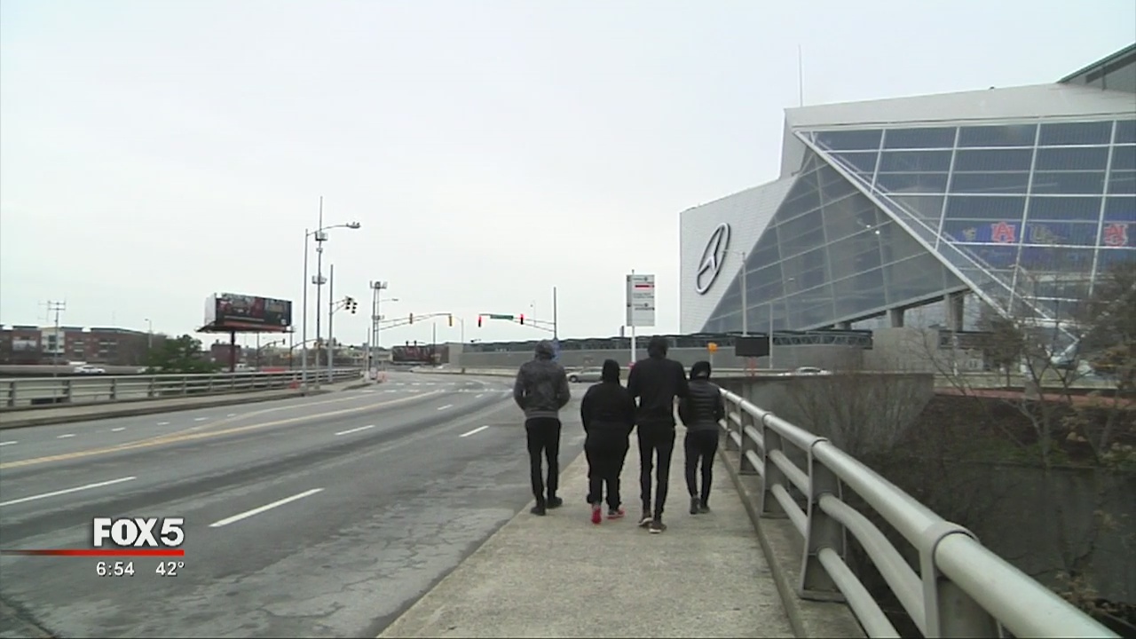 Mercedes-Benz Stadium ready for the Peach Bowl