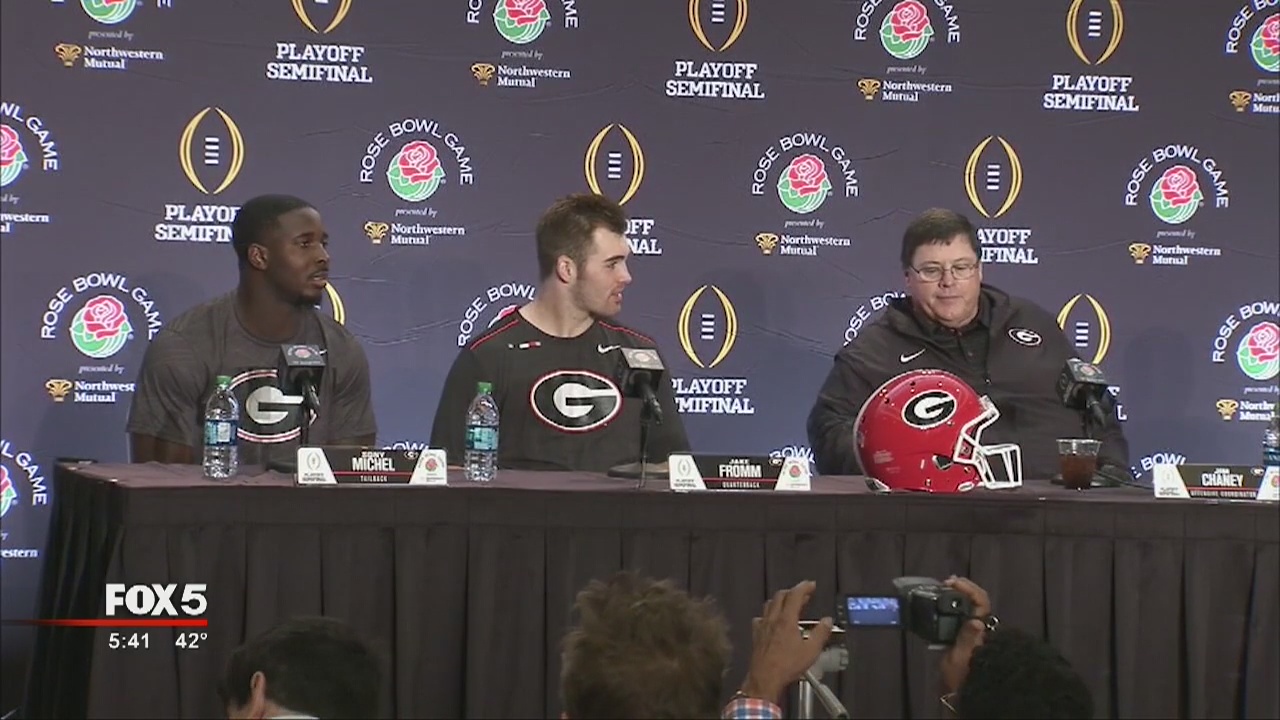 Bulldogs preparing for the Rose Bowl