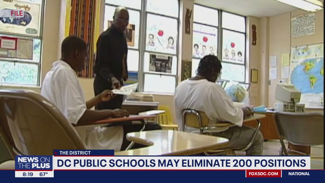 DC Public Schools may eliminate 200 positions due to budget cuts | FOX 5 DC