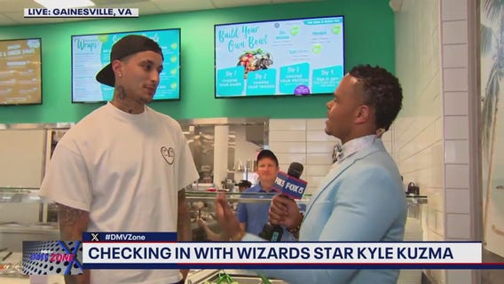 FOX 5's DMV Zone, Kyle Kuzma