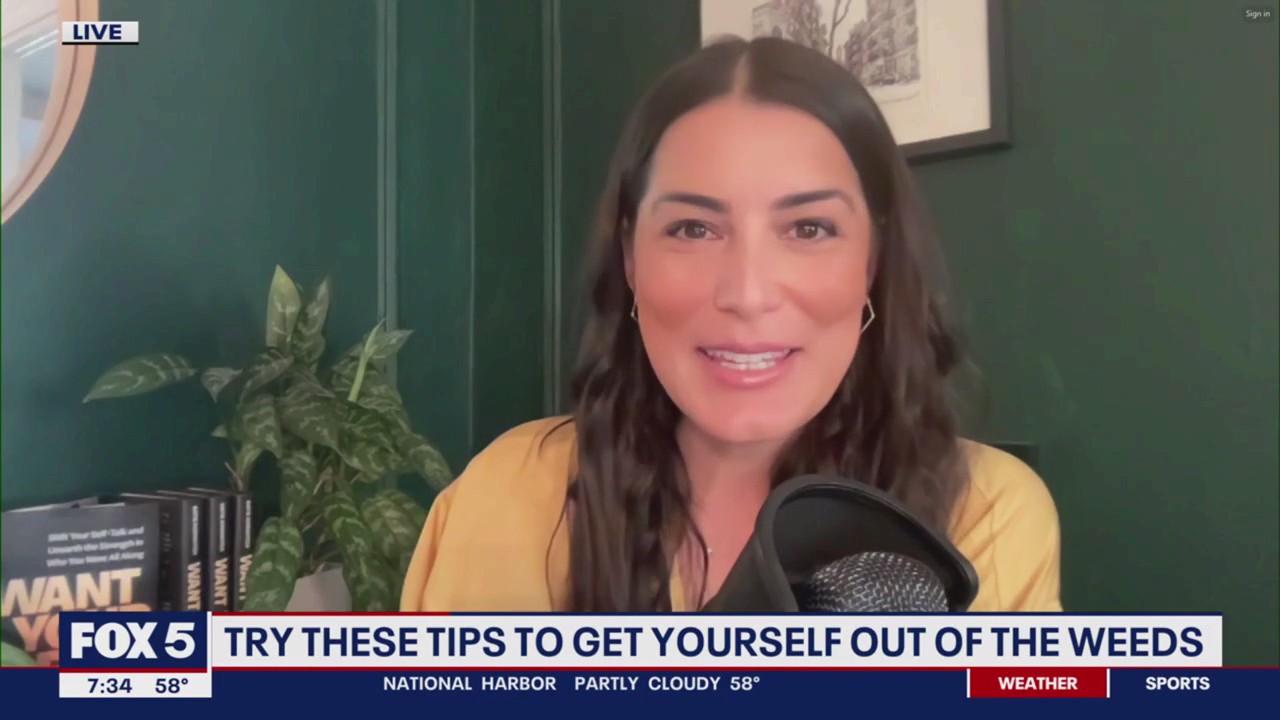 How to 'Get out of the weeds'