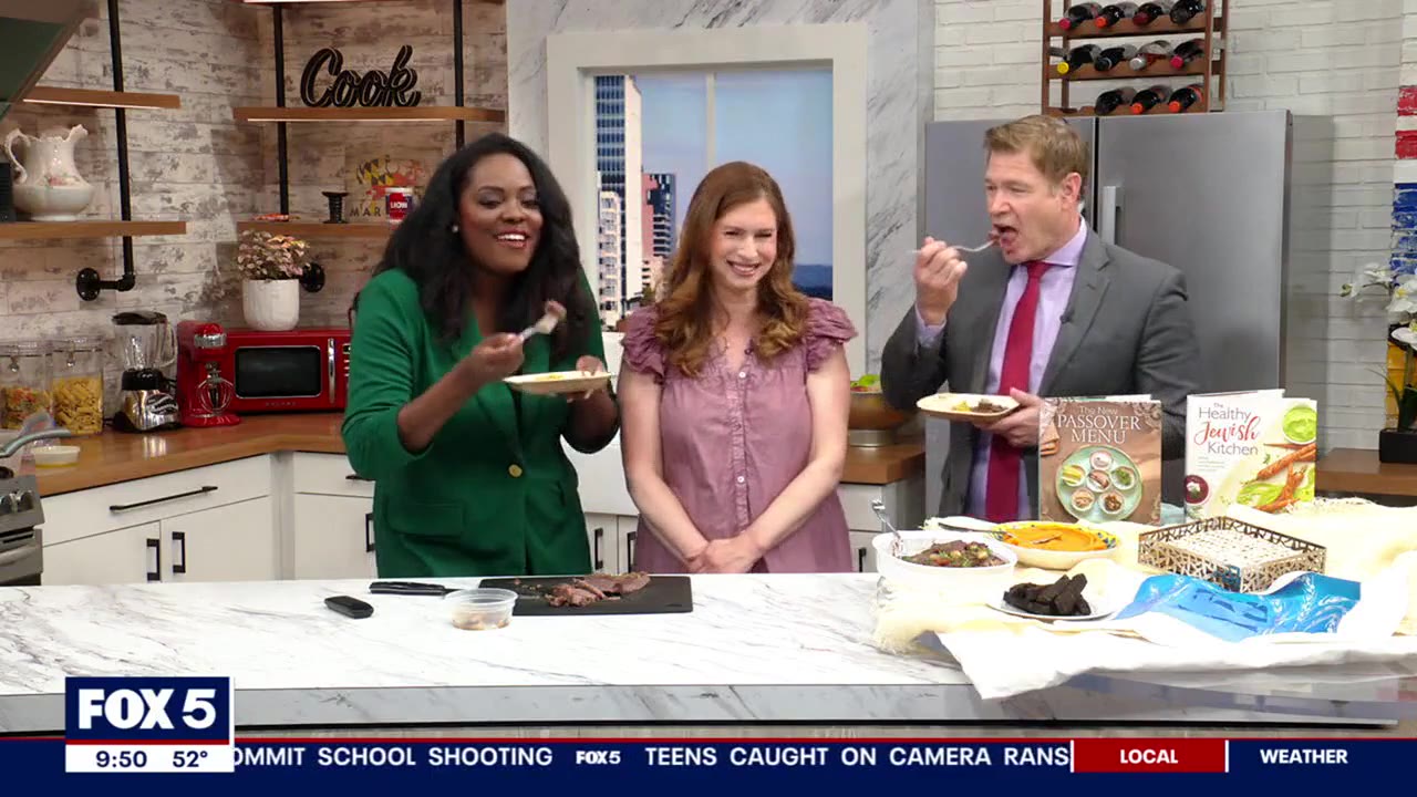 Sweet and savory Passover recipes with the Kosher Baker