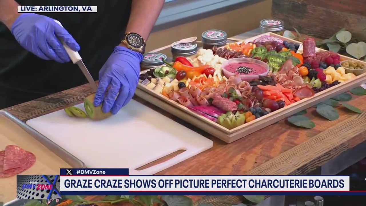 Graze Craze shows off charcuterie boards