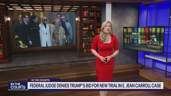 Federal judge denies Trump's bid for new trial in E. Jean Carroll case