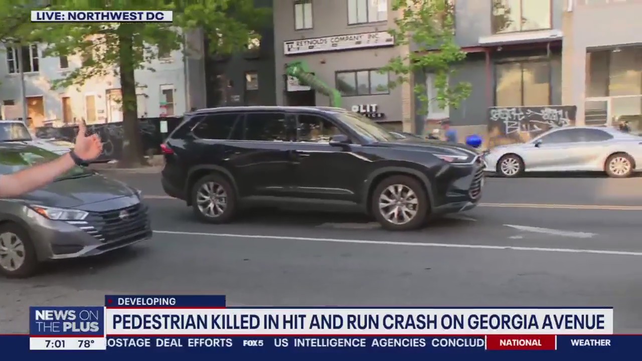 Suspect wanted in fatal hit-and-run in Northwest DC | FOX 5 DC