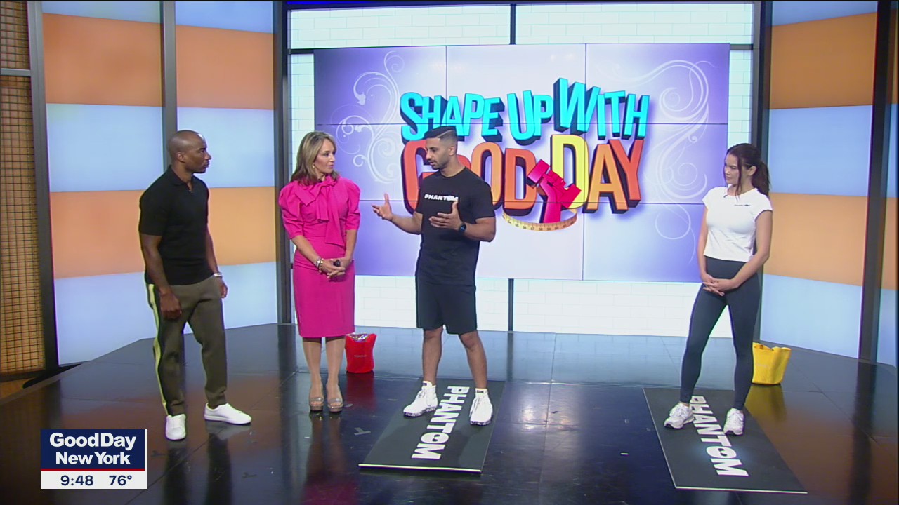 Working out with Phantom Fitness