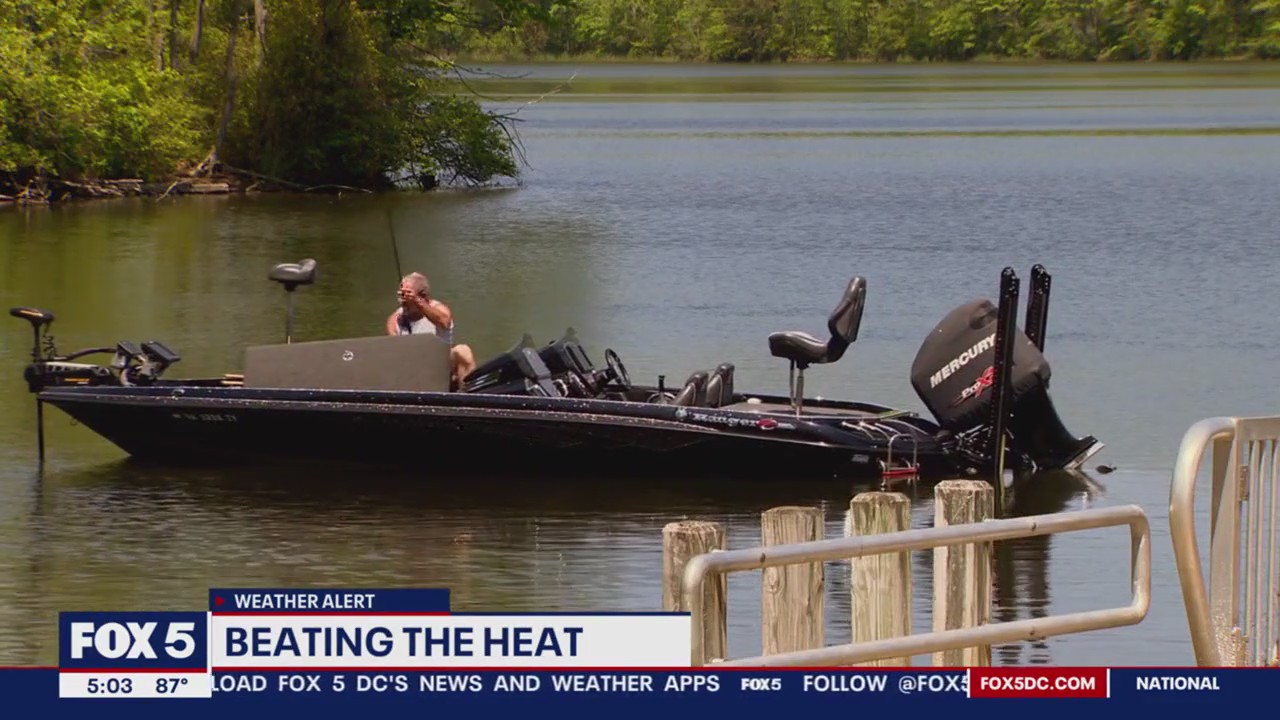 DMV residents find refuge from sweltering heat in public spaces | FOX 5 DC