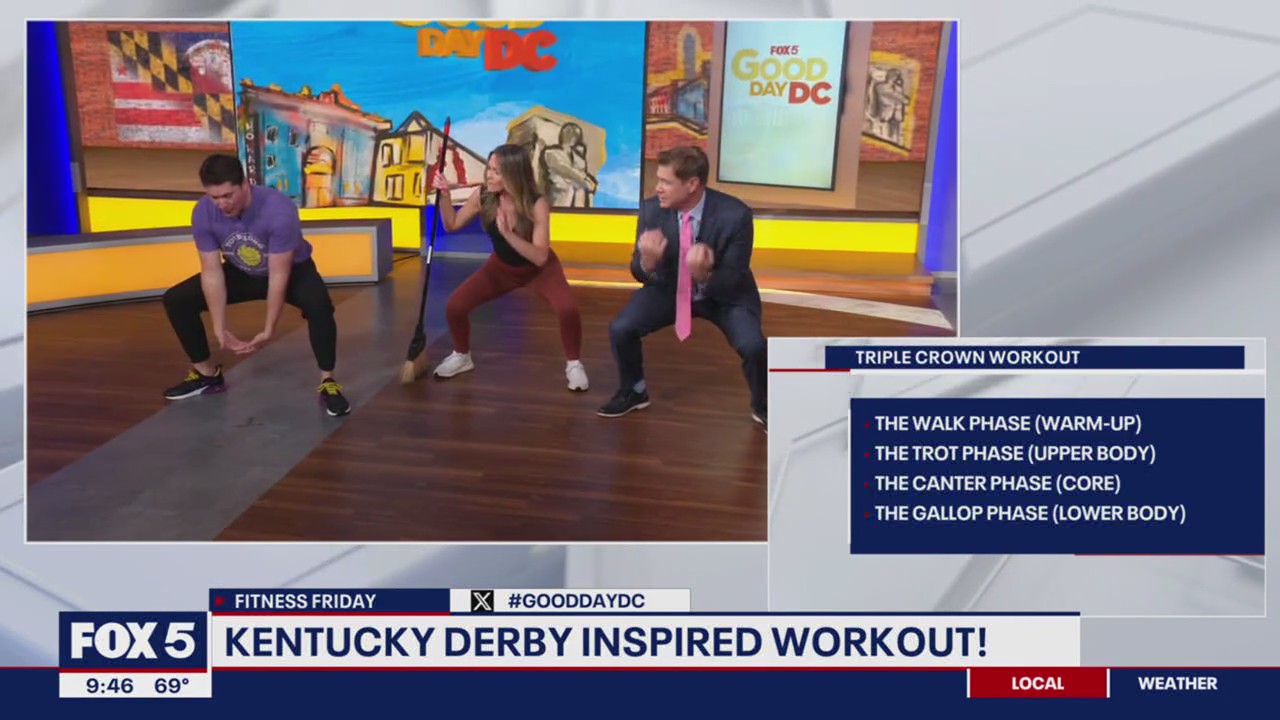 Kentucky Derby inspired workout