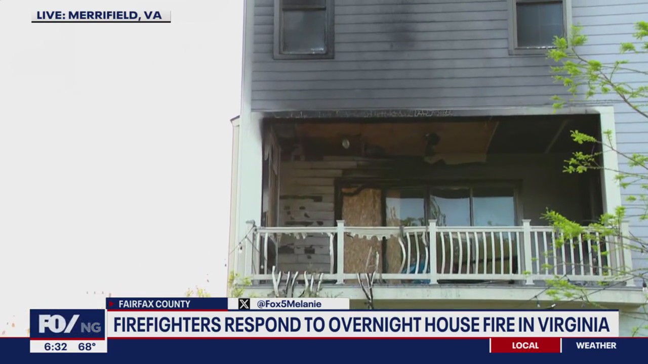 Fire badly damages Fairfax County home | FOX 5 DC