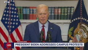 President Biden addresses pro-Palestine protests and encampment