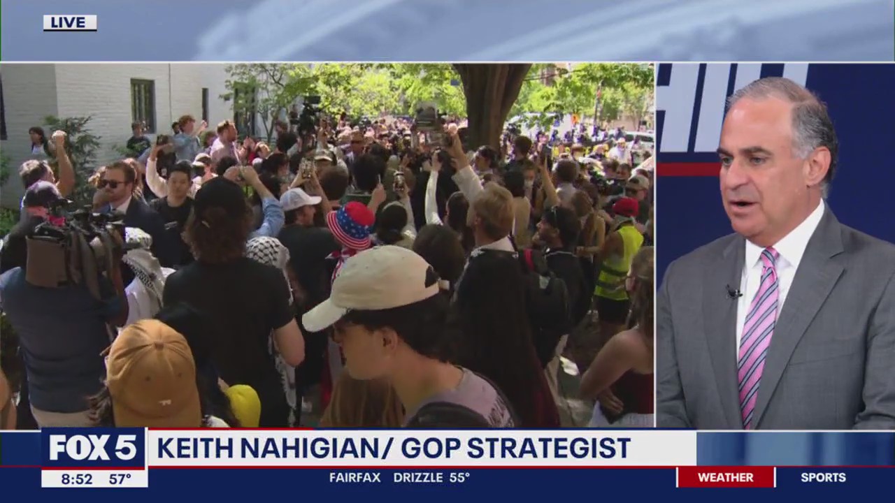 House Republicans visit campus pro-Palestinian protests