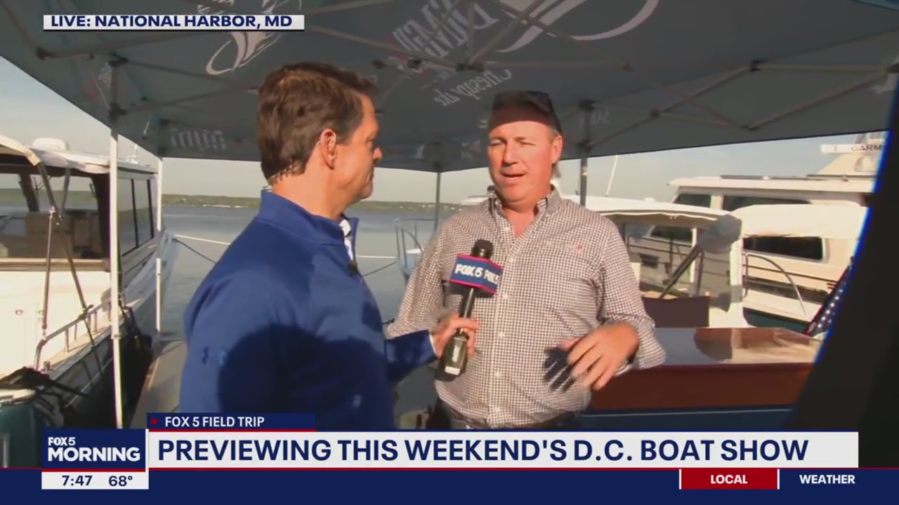 D.C Boat Show at National Harbor