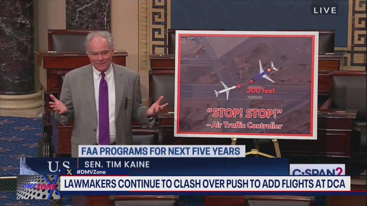 Clash over more flights at DCA